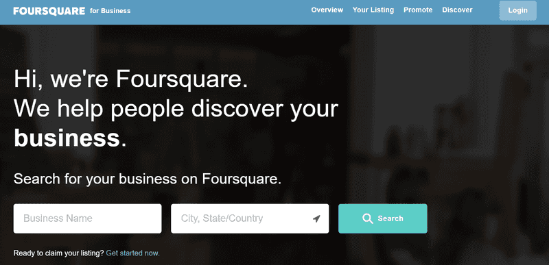 Foursquare for Business