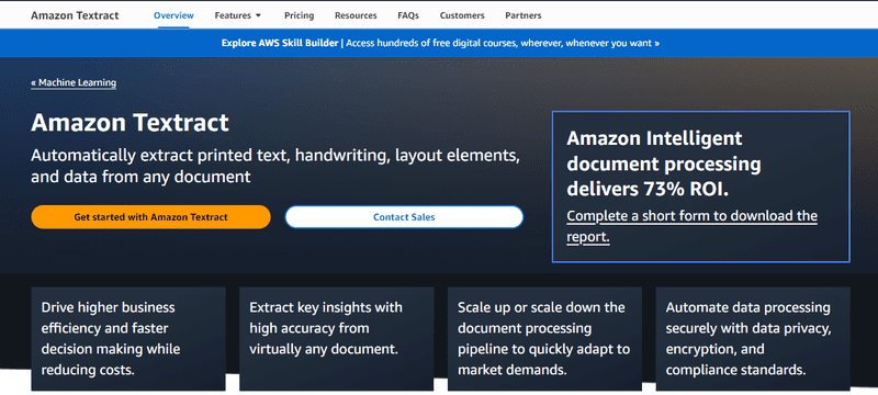 Amazon Textract
