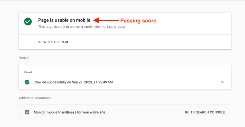 Page Score