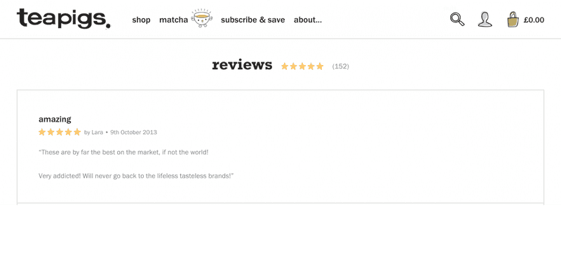teapigs reviews