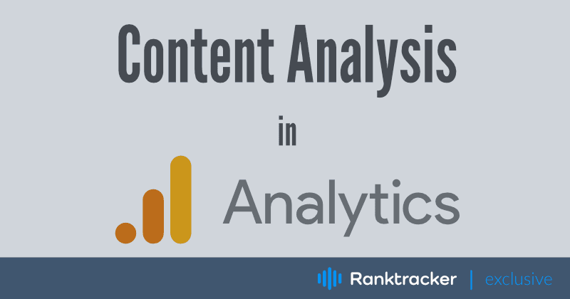 Sisällön analyysin tekeminen Google Analyticsissa 4