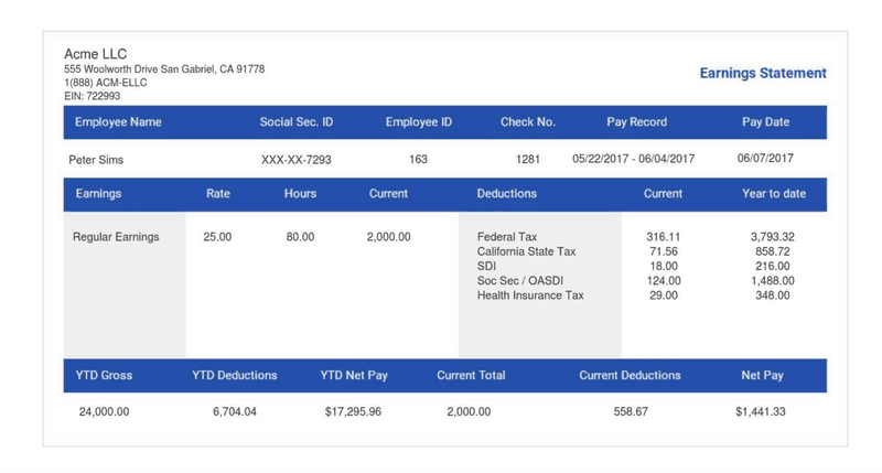 invoice