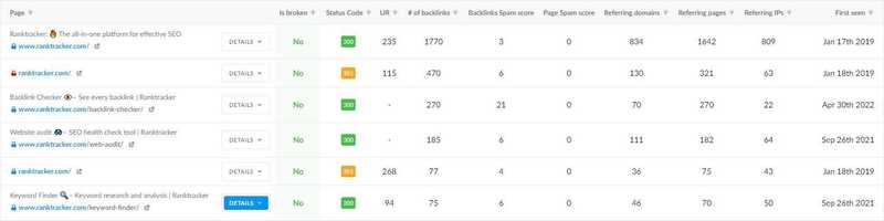 backlink tracking