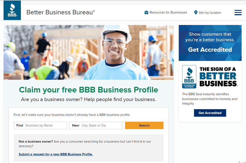 Better Business Bureau (BBB)