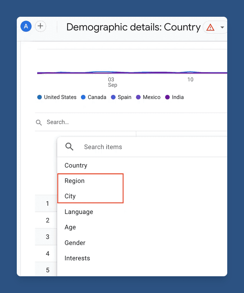 Creating filters for Google Analytics