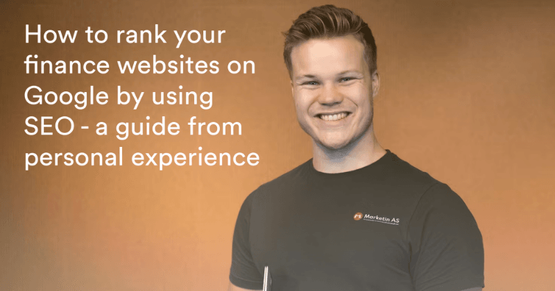 Como classificar seus sites de finanças no Google usando SEO - um guia de experiência pessoal