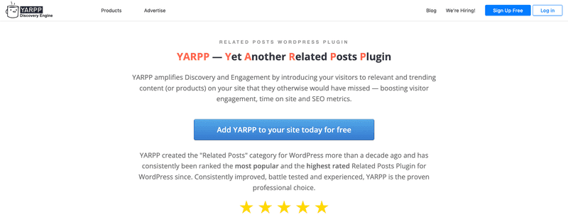 Yet Another Related Posts Plugin (YARPP)