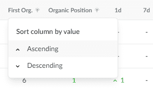 Improved Sorting Functions