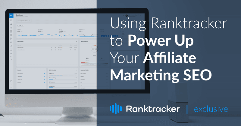 Usando o Ranktracker para potencializar seu SEO de Marketing Afiliado