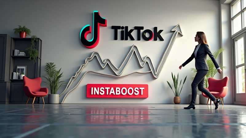 InstaBoost Comprar visualizações do TikTok