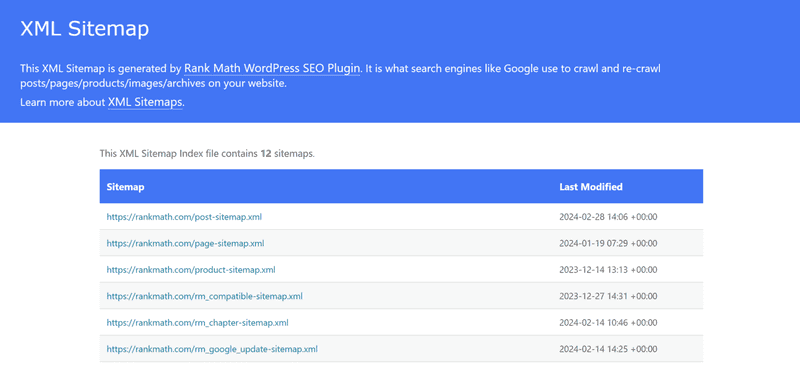 Sitemap and Robots.txt Management