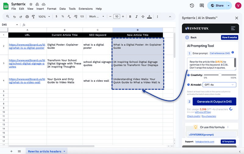 Google Sheets in 2025