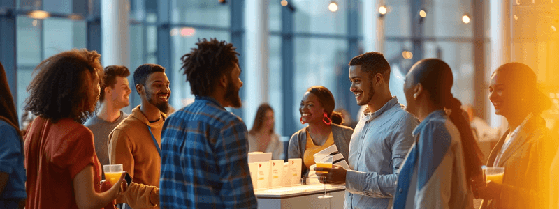 A diverse crowd of customers, the reason why is customer segmentation important