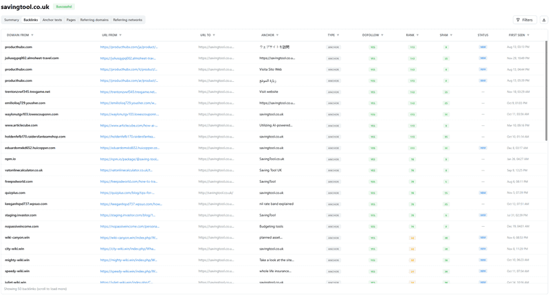 Backlink Checker