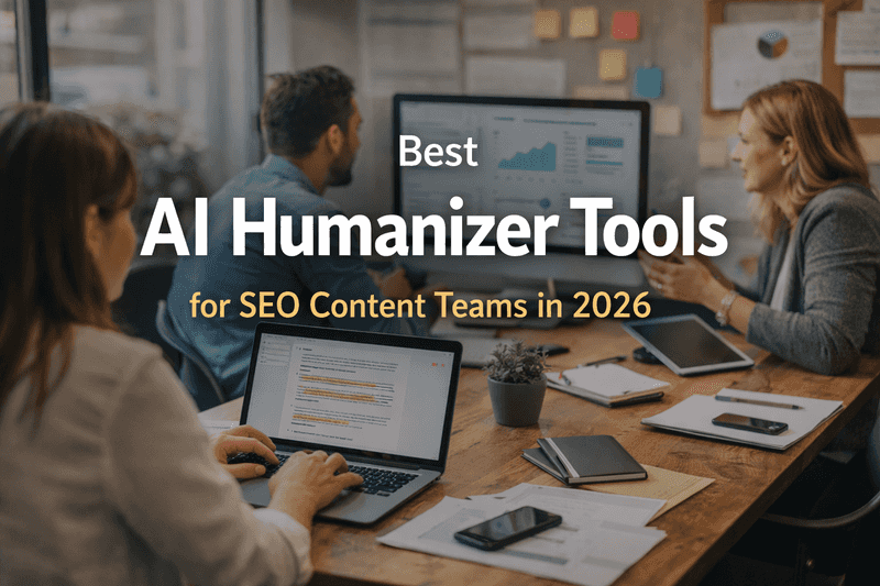 Best AI Humanizer Tools for SEO Content Teams in 2026