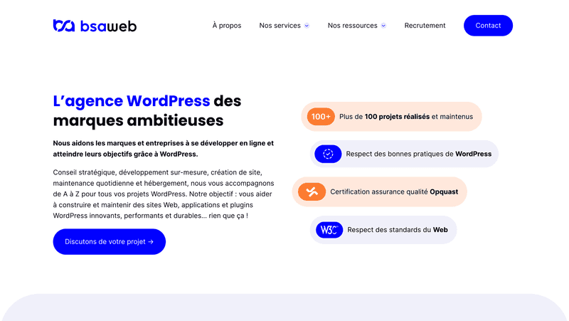 BSA Web