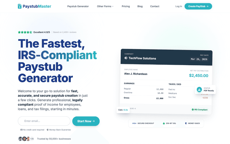 PayStub Master
