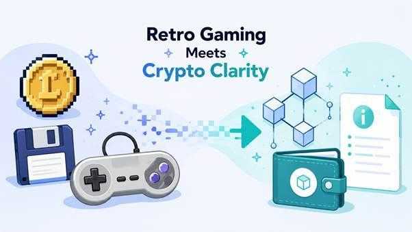 Retro gaming crypto education bridge