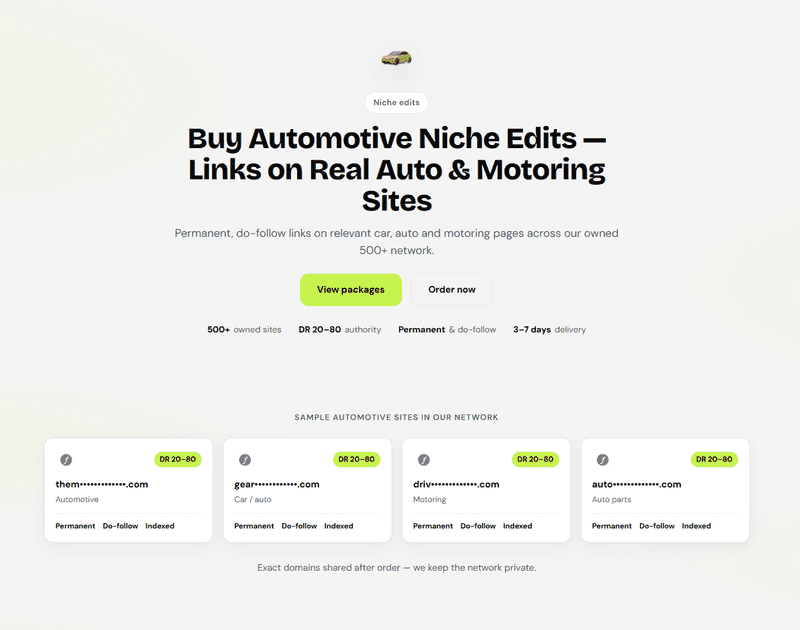 niche edit