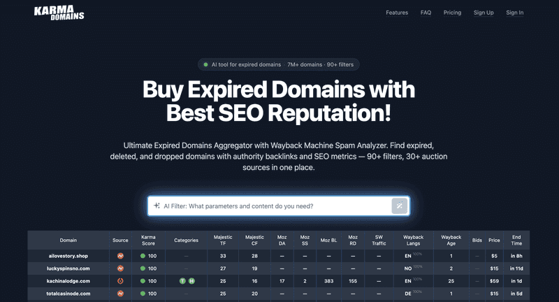 Expired Domains