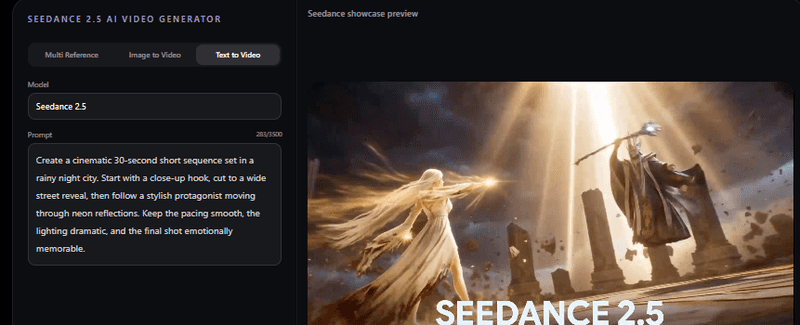 Seedance 2.5