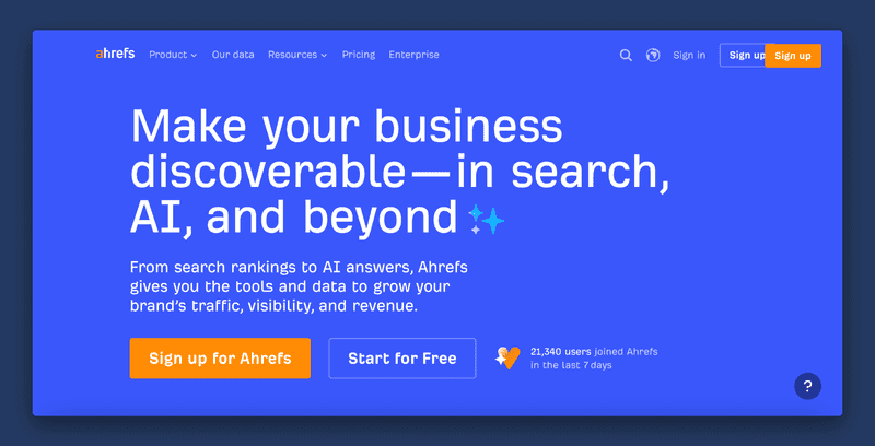 Ahrefs Semrush alternative