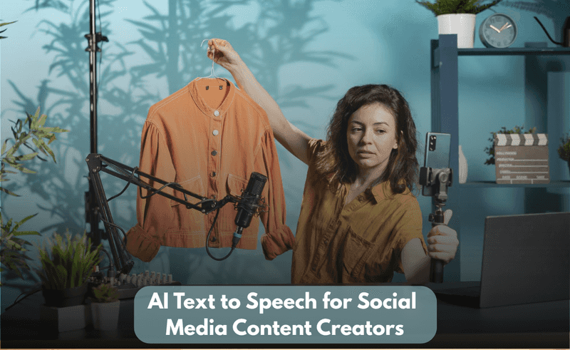 AI Text to Speech for Social Media Content Creators