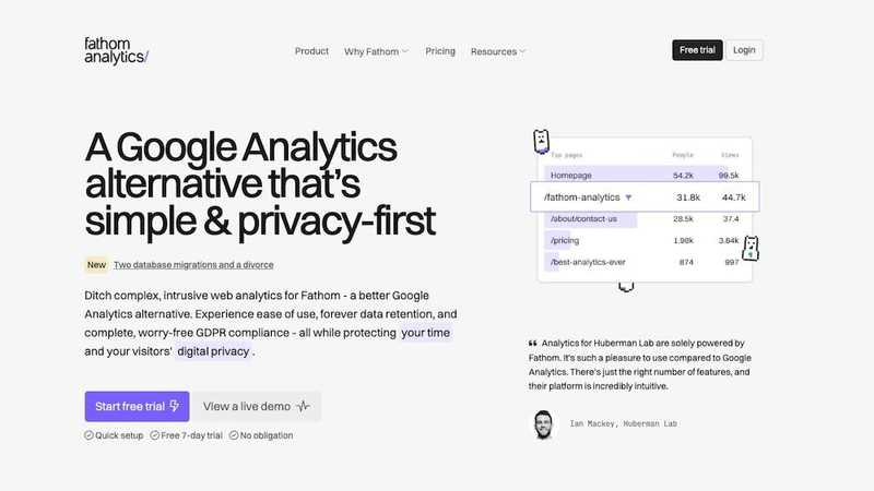 Fathom Analytics