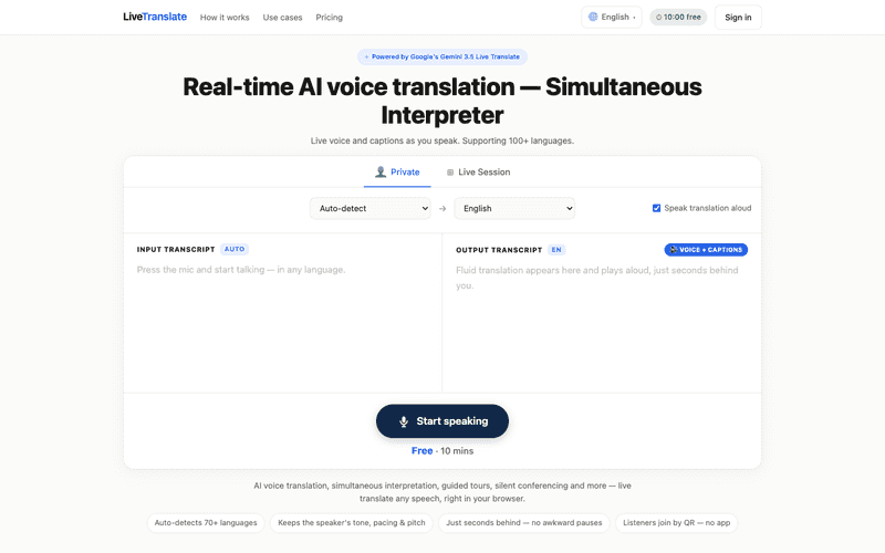 LiveTranslate