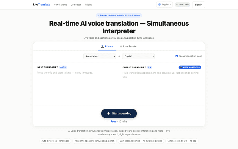 LiveTranslate