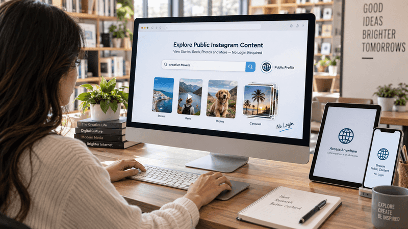 How Does an Online Instagram Viewer Work