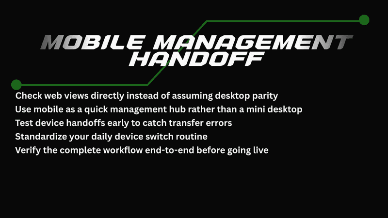 Trading Across Desktop and Mobile